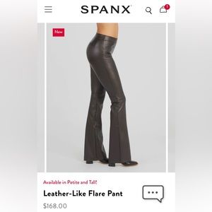 SPANX leather like pants